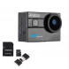 Andoer Ultra HD Action Sports Camera 2.0 LCD 16 MP 4 K 25 fps 1080P 60 fps 4 x Zoom Wifi 25 mm 173 degreés wide-lens étanch 30 m Auto DVR DV Cam Tauchen Fahrrad Aktivitäten + 16 GB 10 Class Karte Micro SD-01